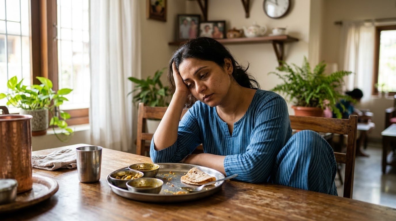 Read more about the article Why You Feel Tired After Eating White Roti