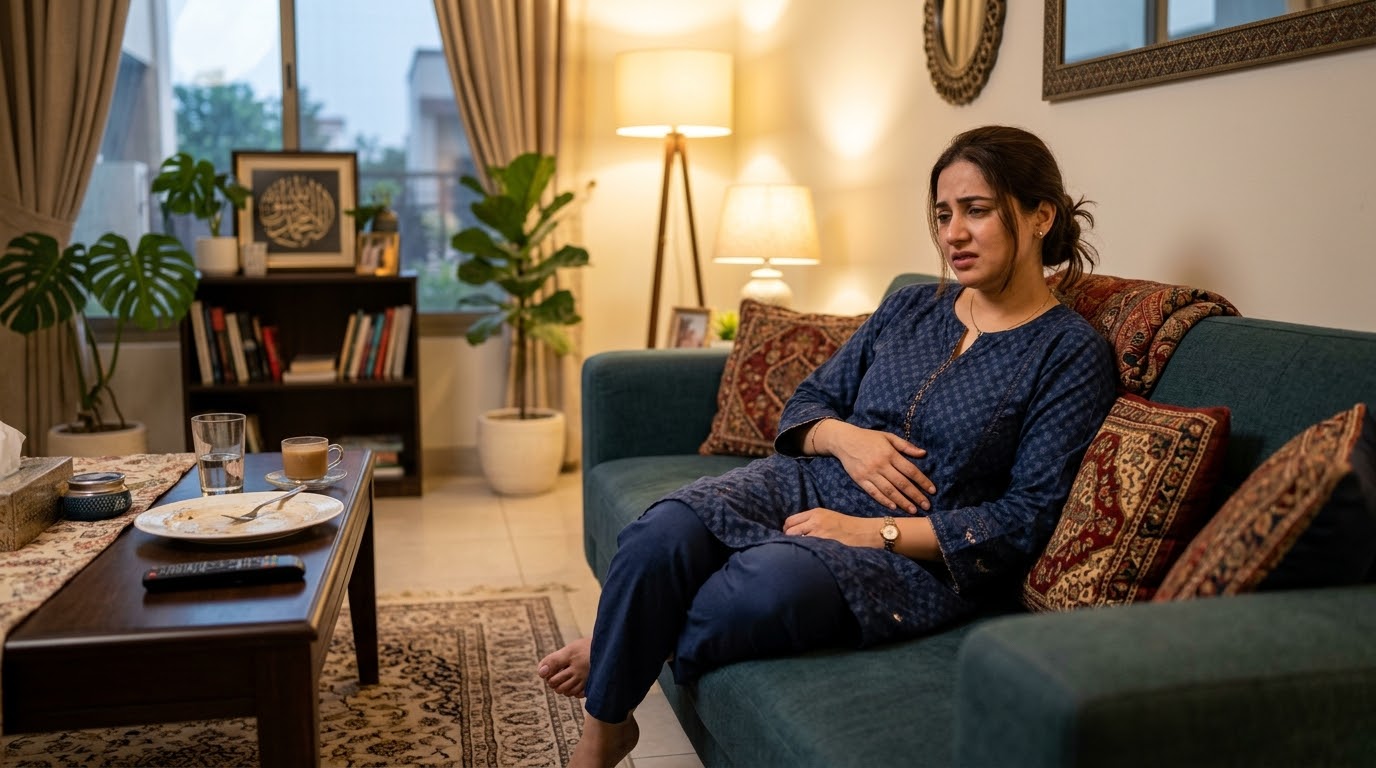 Read more about the article Why Your Stomach Feels Heavy After Dinner (And How to Fix It)